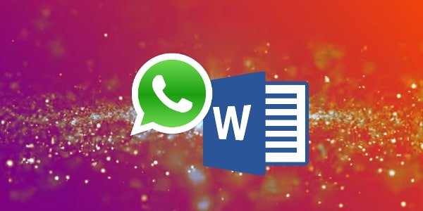 Como enviar um documento do word para o whatsapp pelo computador?